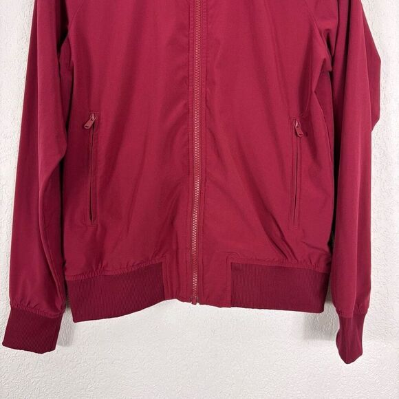 Athleta Dark Pink Zip Up Mesh Lined Jacket Size XS - Picture 3 of 8